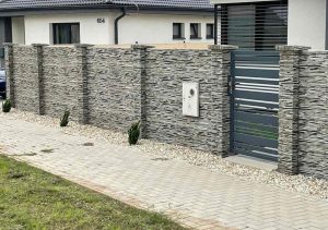 LunaGarten Beton-Straßenzaun