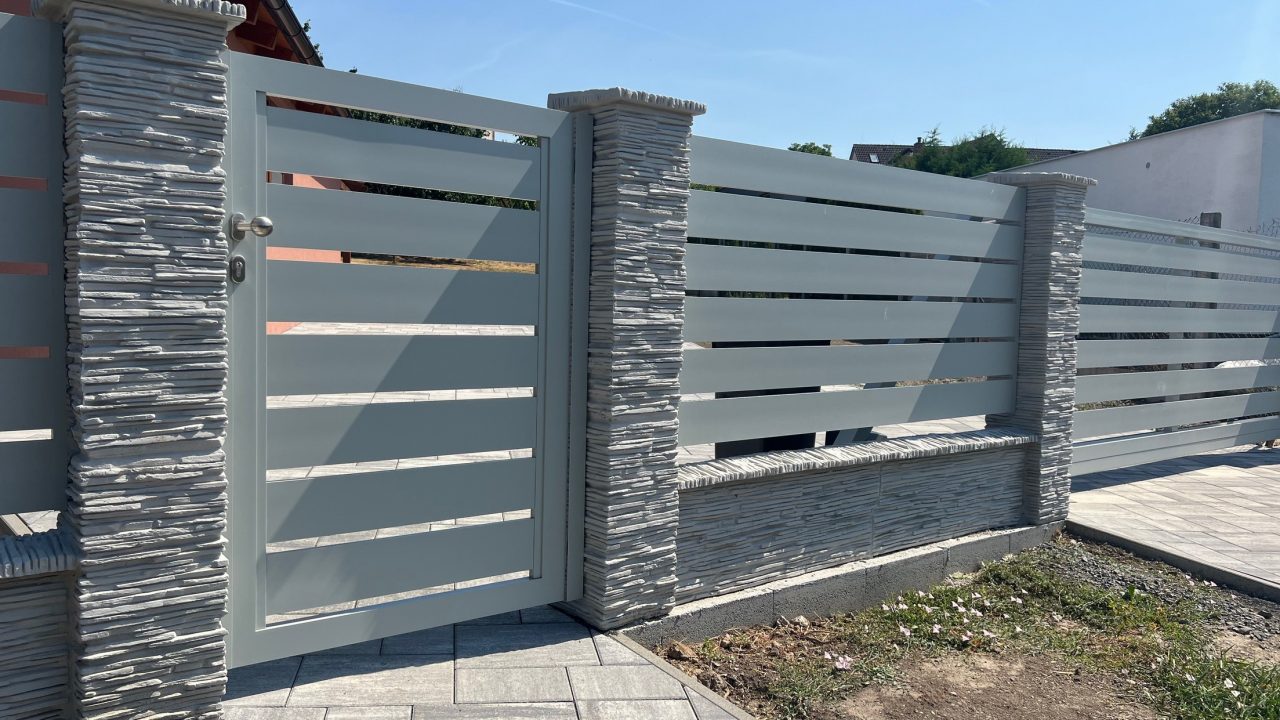 LunaGarten Beton-Straßenzaun