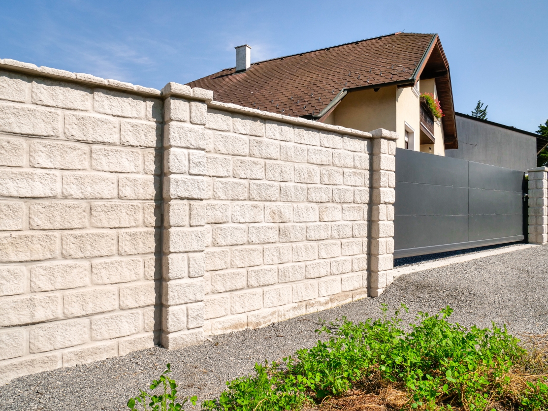 Lunagarten - Betonzäune